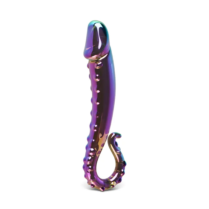 GHETTOFF Multicolor Glass Dildo Dildos
