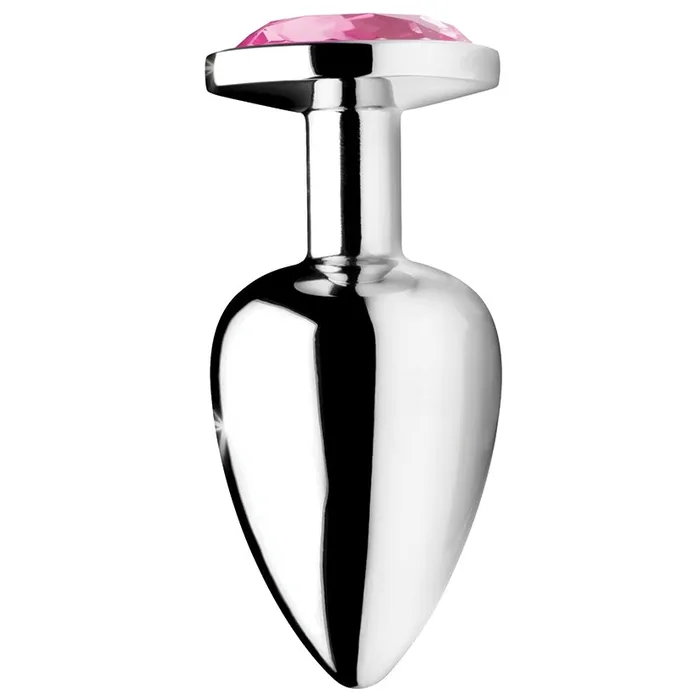 Male Sex Toys XR Brands Booty Sparks Pink Gem Anal PlugLarge