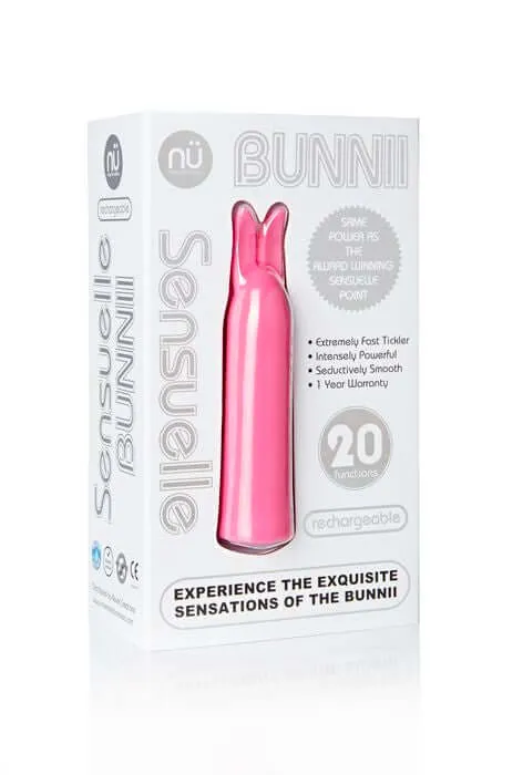 Nu Sensuelle Sensuelle Point Bunny 2 Pink 20 Function Vibrator Vibrators