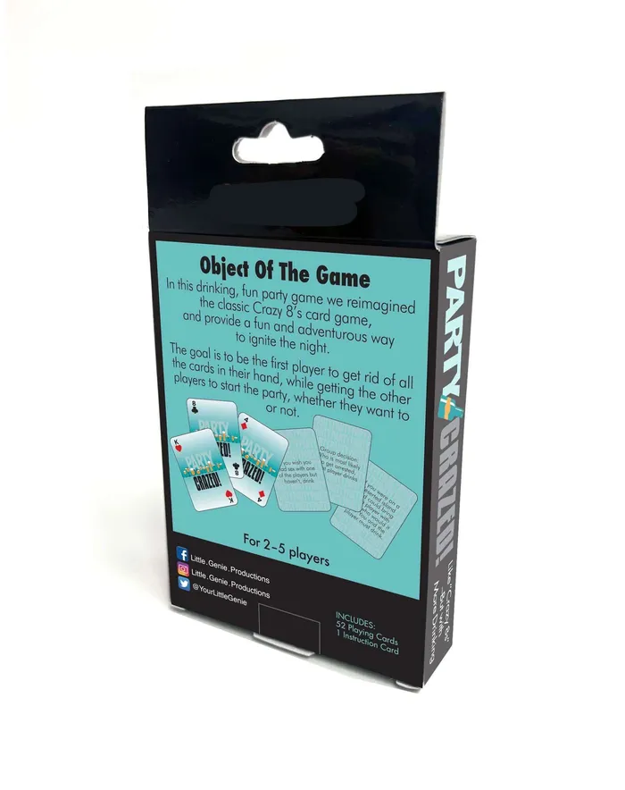 Party Crazed Card Game Little Genie Games