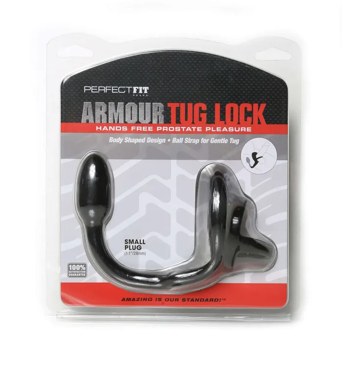 Perfect Fit Anal Perfect Fit Armour Tug Lock Small Black Cock Ring with Butt Plug Perfect Fit Anal Perfect Fit Armour Tug Lock Small Black Cock Ring with Butt Plug