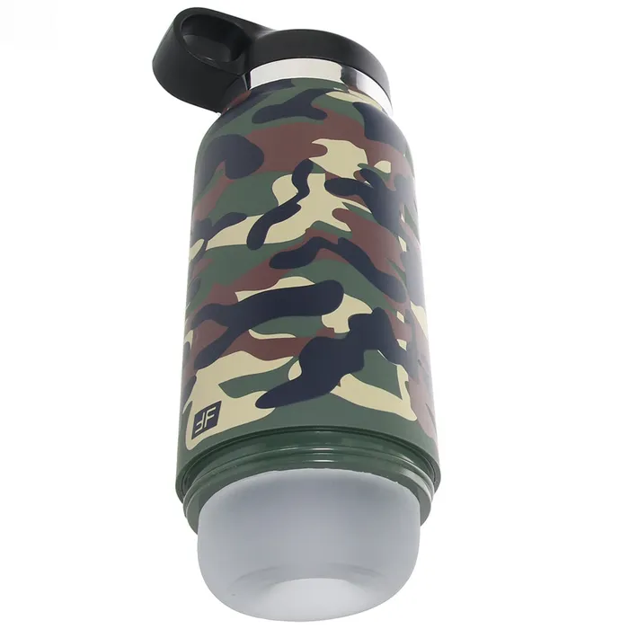 Pipedream PDX Plus Fap Flask Happy Camper Discreet Stroker Male Sex Toys