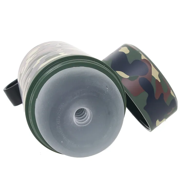 Pipedream PDX Plus Fap Flask Happy Camper Discreet Stroker Male Sex Toys