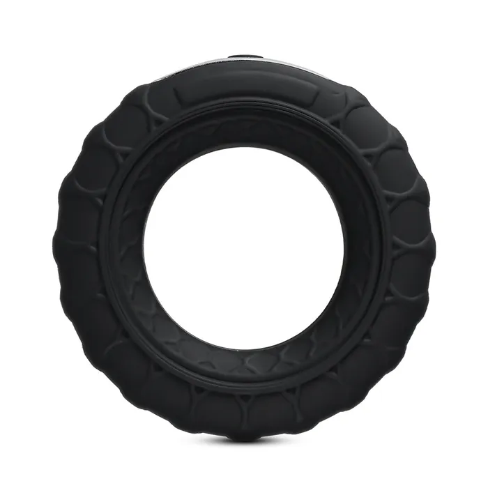 Remote Control Silicone Vibrating Cock Ring GHETTOFF Couples