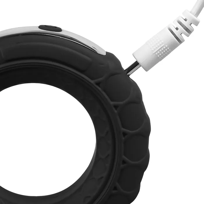 Remote Control Silicone Vibrating Cock Ring GHETTOFF Couples