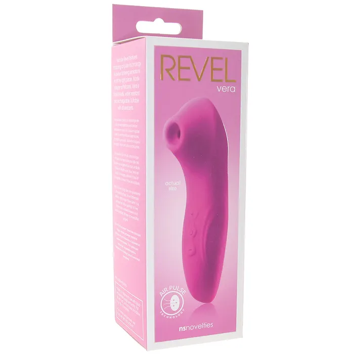 Revel Vera Air Pulse Stimulator in Pink ns novelties Vibrators