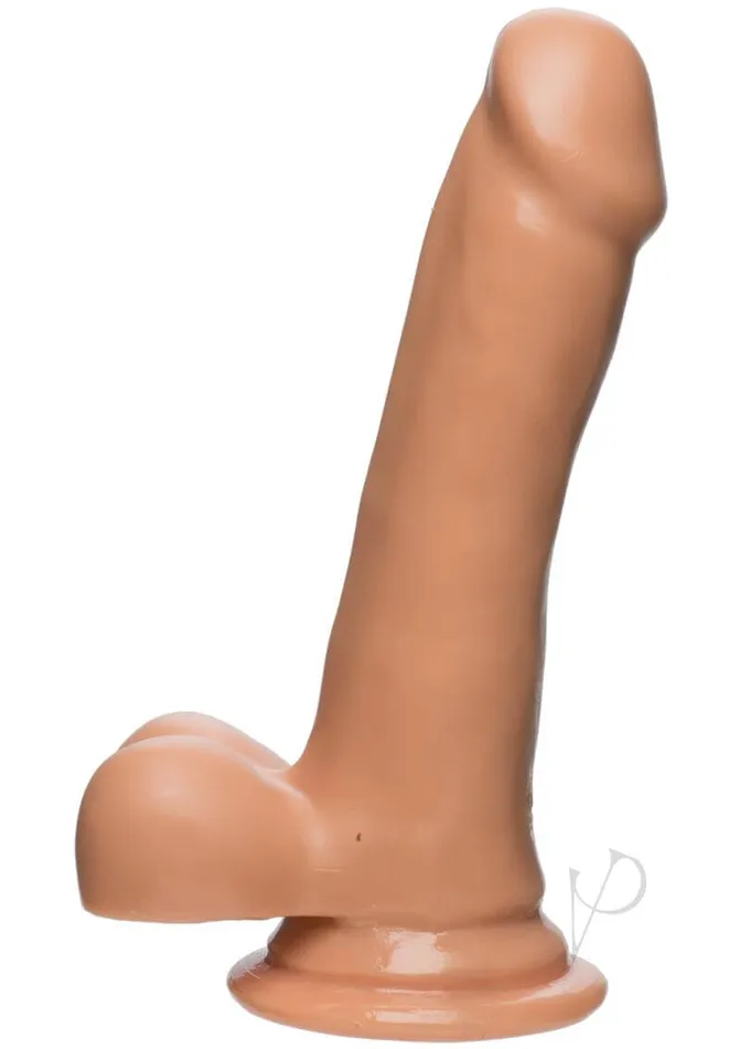 The Slim D Firmskyn Wballs 6 Vanilla Dildo Ultimate Pleasure and Comfort Doc Johnson Enterprises Dildos