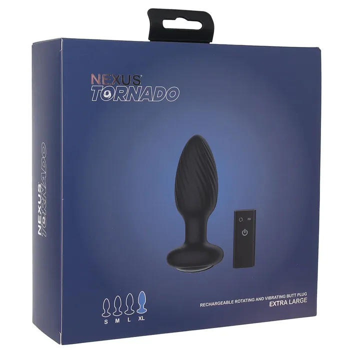 Tornado Remote Rotating Butt Plug Vibe Nexus Anal