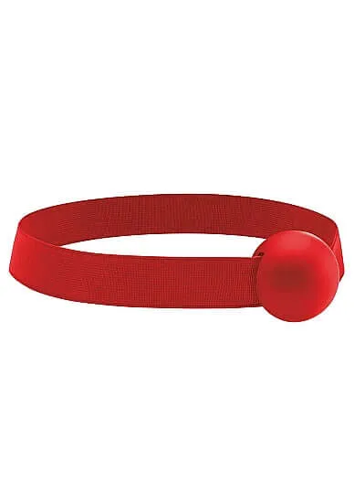 Vibrators SHOTS AMERICA Ouch Elastic Gag Red