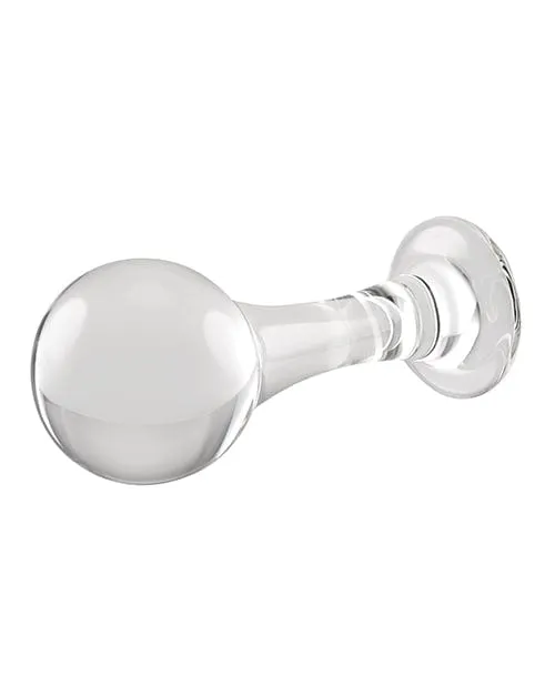 Anal Gender X Gender X The Baller Glass Plug Clear Anal Gender X Gender X The Baller Glass Plug Clear