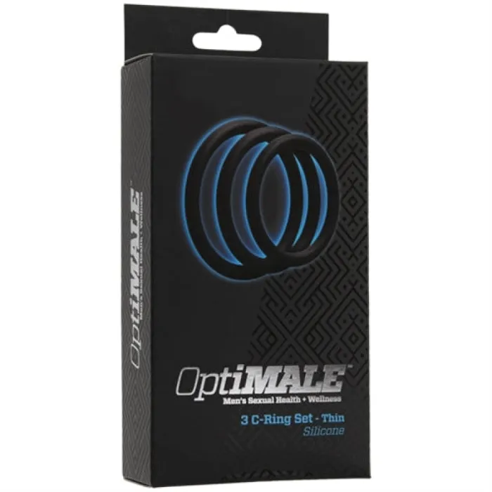 Anal Optimale 3 C Ring Set Thin Black Doc Johnson Anal Optimale 3 C Ring Set Thin Black Doc Johnson