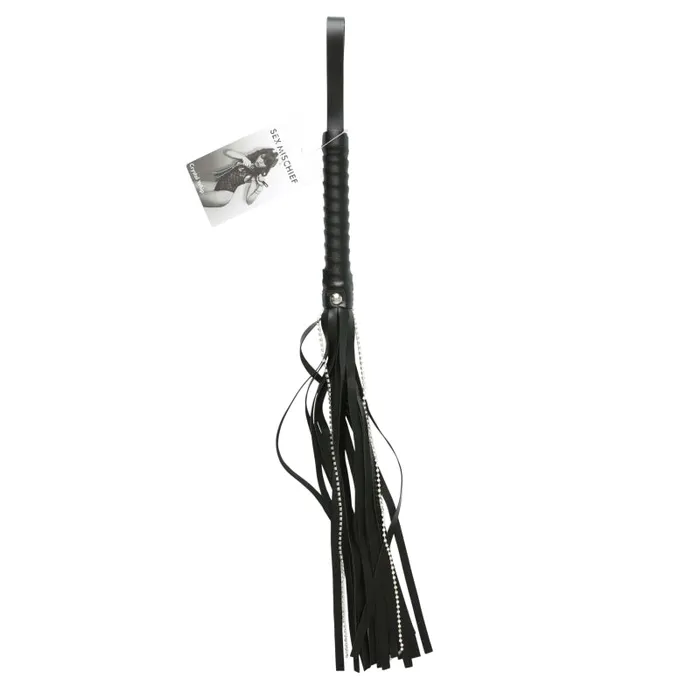 Anal Sportsheets Sex and Mischief Crystal Whip Black Anal Sportsheets Sex and Mischief Crystal Whip Black