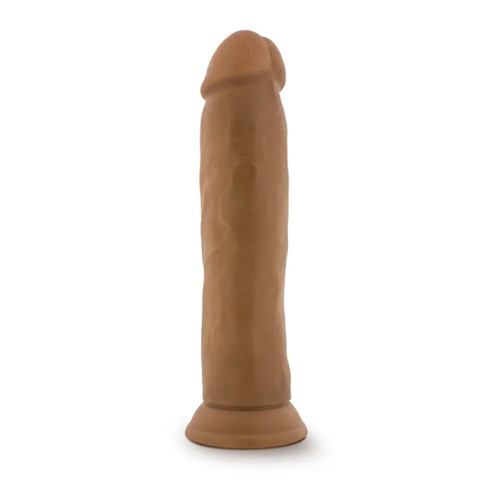Blush Novelties Dildos Dr Skin 95 Inch Cock Mocha