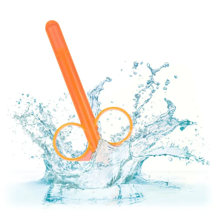 CalExotics Lube Tube Orange Vibrators