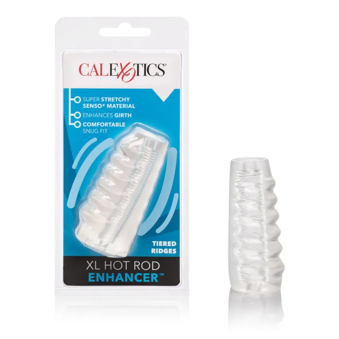 Dildos Bigger and Better Hotrod Enhancer Clear CalExotics Dildos Bigger and Better Hotrod Enhancer Clear CalExotics