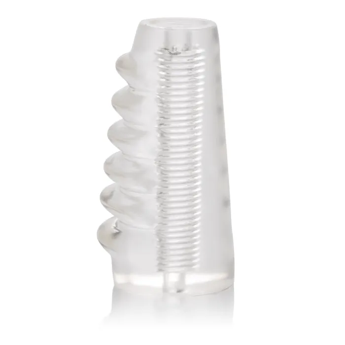 Dildos Bigger and Better Hotrod Enhancer Clear CalExotics Dildos Bigger and Better Hotrod Enhancer Clear CalExotics