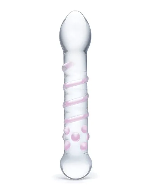 Dildos Glas Glas Spiral Staircase Full Tip Glass Dildo