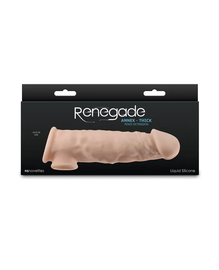 Dildos Renegade Annex Tick Sheath Flesh NS Novelties