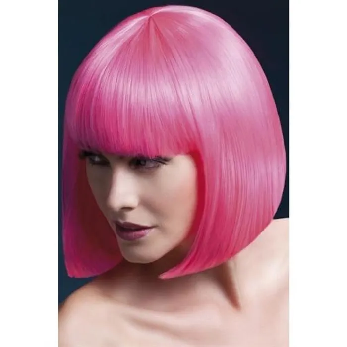 Elise Wig Neon Pink Fever Lingerie Vibrators Elise Wig Neon Pink Fever Lingerie Vibrators