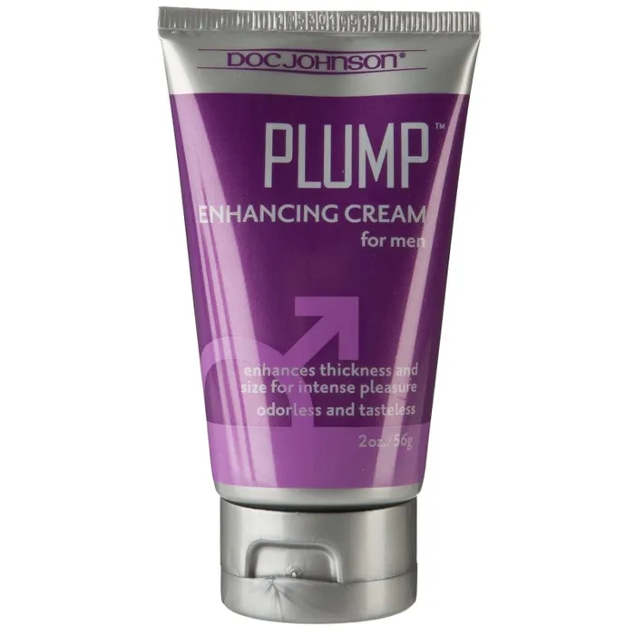 Female Sex Toys Doc Johnson Plump Enhancement Cream for Men 2 Oz Boxed