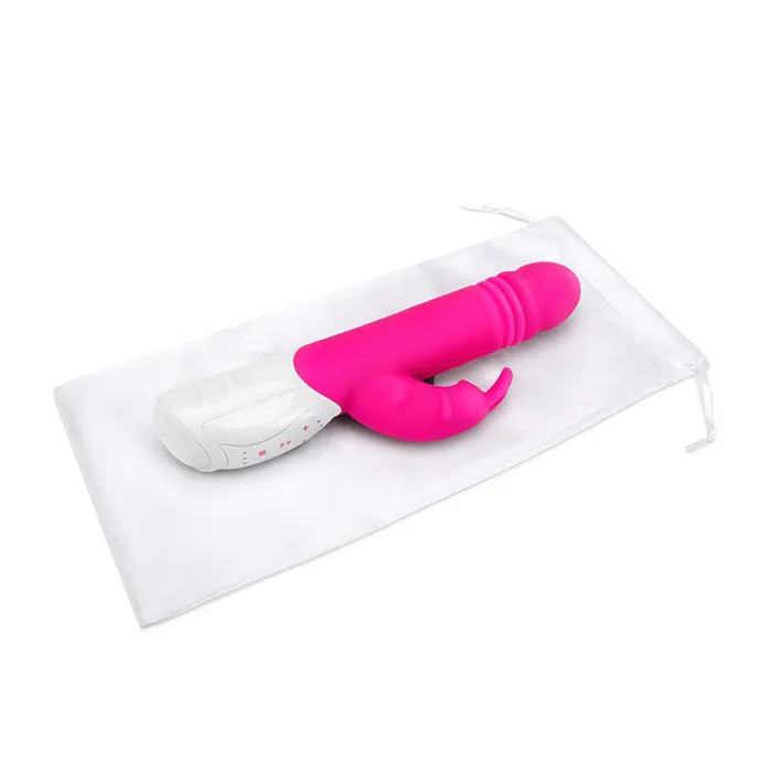 Female Sex Toys Rabbit Essentials Thrusting Rabbit Vibrator with GSpot Stimulation