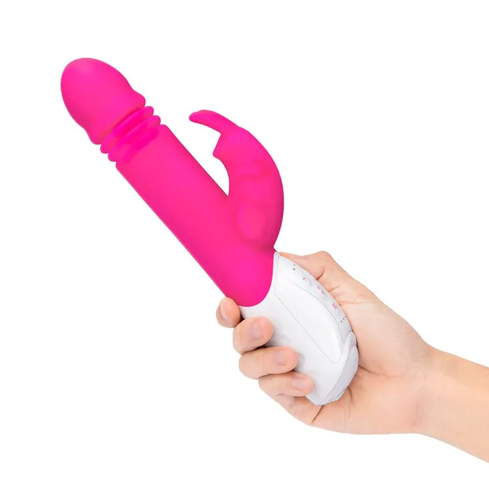 Female Sex Toys Rabbit Essentials Thrusting Rabbit Vibrator with GSpot Stimulation