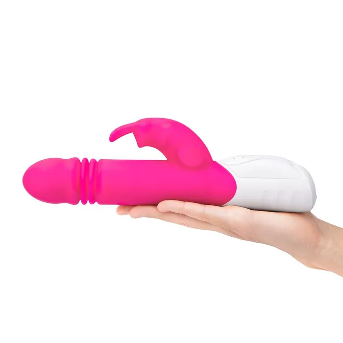 Female Sex Toys Rabbit Essentials Thrusting Rabbit Vibrator with GSpot Stimulation