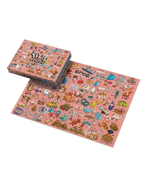 Good Egg Greetings LLC Tits A Puzzle 1000 Piece Boob Themed Puzzle Couples Good Egg Greetings LLC Tits A Puzzle 1000 Piece Boob Themed Puzzle Couples