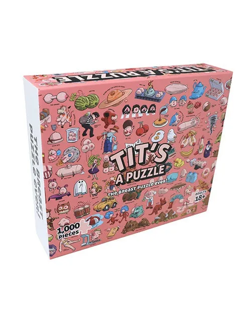 Good Egg Greetings LLC Tits A Puzzle 1000 Piece Boob Themed Puzzle Couples Good Egg Greetings LLC Tits A Puzzle 1000 Piece Boob Themed Puzzle Couples