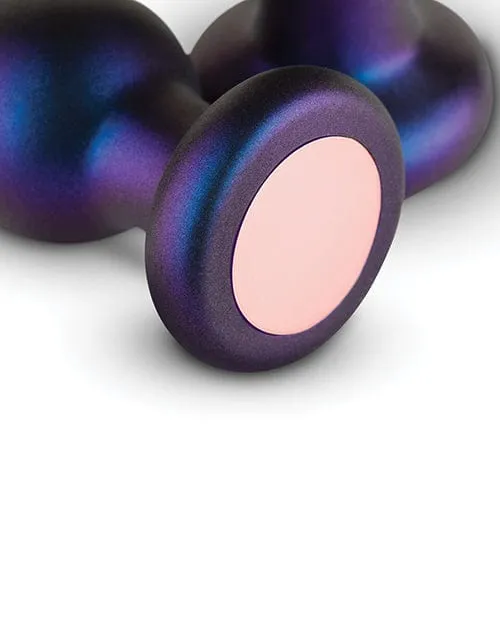 Hueman Comets Butt Plug Set Of 3 Purple Hueman Anal