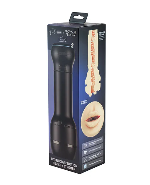 Kiiroo Kiiroo Feel Mouth PowerBlow Stroker Combo Set Pale Male Sex Toys