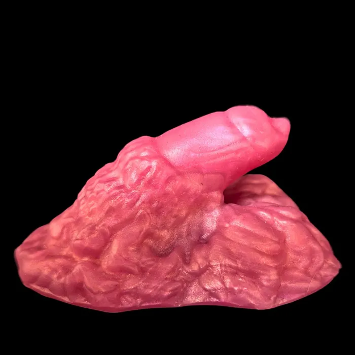 Kreature Adult Toys Vibrators Premade Small Fenrir Lycan Packer Split Valentine tip Bubblegum Pink base Classic Firmness Kreature Adult Toys Vibrators Premade Small Fenrir Lycan Packer Split Valentine tip Bubblegum Pink base Classic Firmness