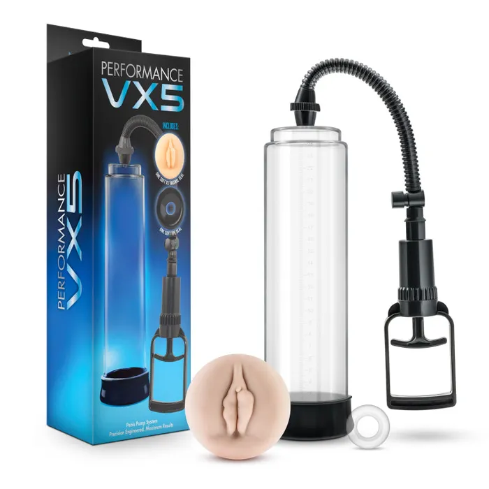 Male Sex Toys Blush Novelties Performance Vx5 Male Enhancement Pump System Clear Male Sex Toys Blush Novelties Performance Vx5 Male Enhancement Pump System Clear