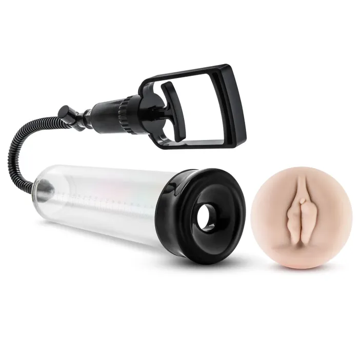 Male Sex Toys Blush Novelties Performance Vx5 Male Enhancement Pump System Clear