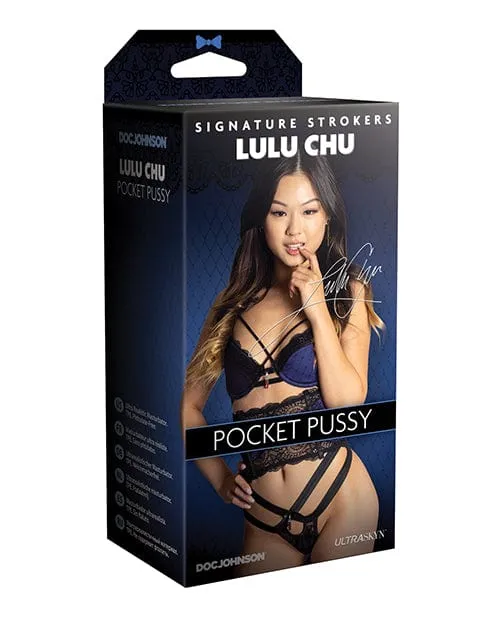 Male Sex Toys Doc Johnson Signature Strokers Ultraskyn Pocket Pussy Lulu Chu Male Sex Toys Doc Johnson Signature Strokers Ultraskyn Pocket Pussy Lulu Chu