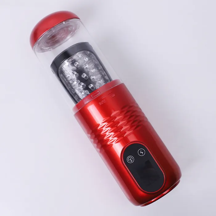 Male Sex Toys LUOGE 383 Red Diamond Electric Male Masturbator LUOGE