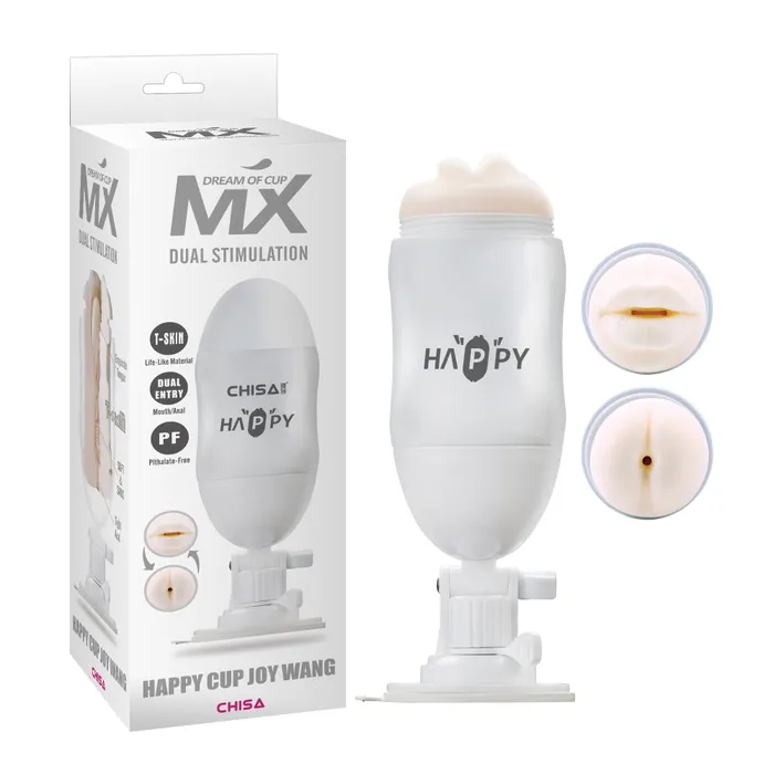 Male Sex Toys MX Happy Cup Joy Wang Mouth Ass Pussy Masturbator mx