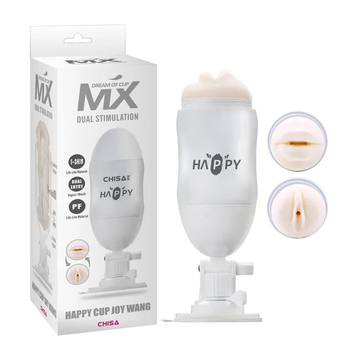 Male Sex Toys MX Happy Cup Joy Wang Mouth Ass Pussy Masturbator mx