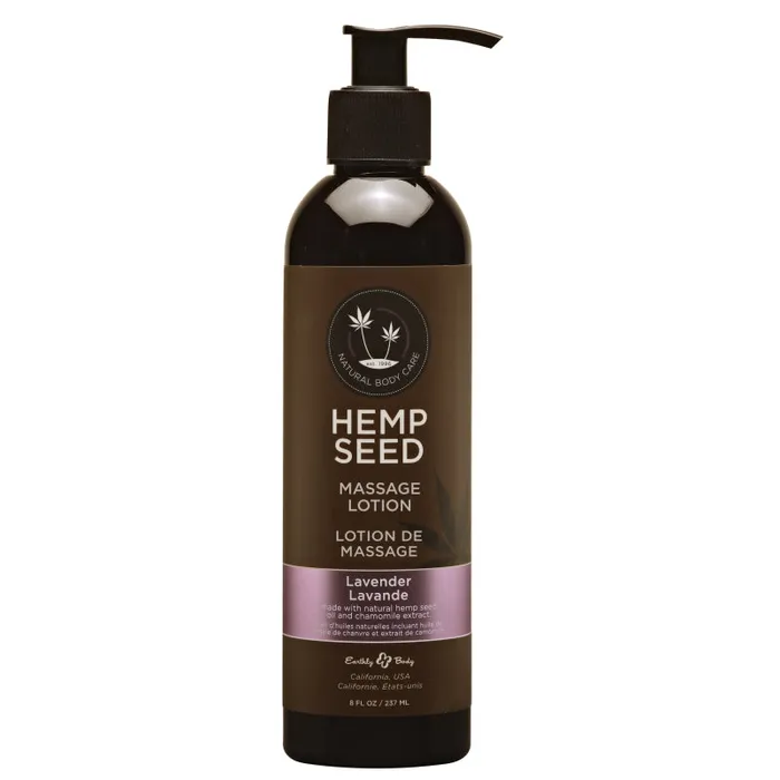 Massage Lotion Lavender 8 Fl Oz 237 ml Earthly Body Couples