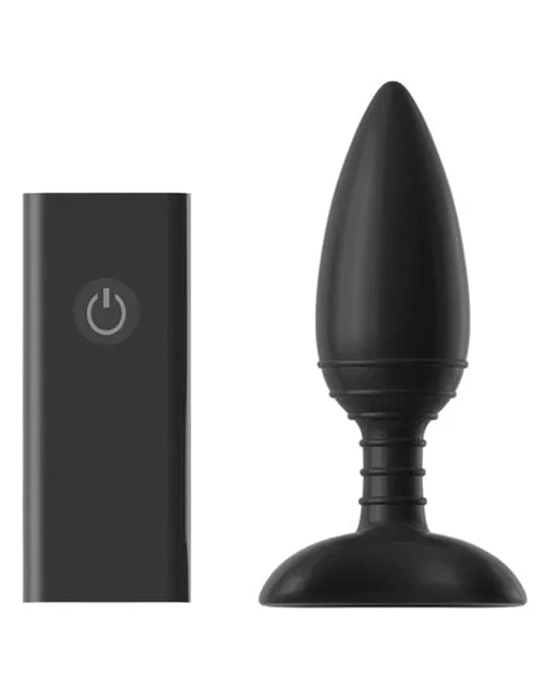 Nexus Nexus Ace Remote Control Butt Plug Small Black Anal Nexus Nexus Ace Remote Control Butt Plug Small Black Anal