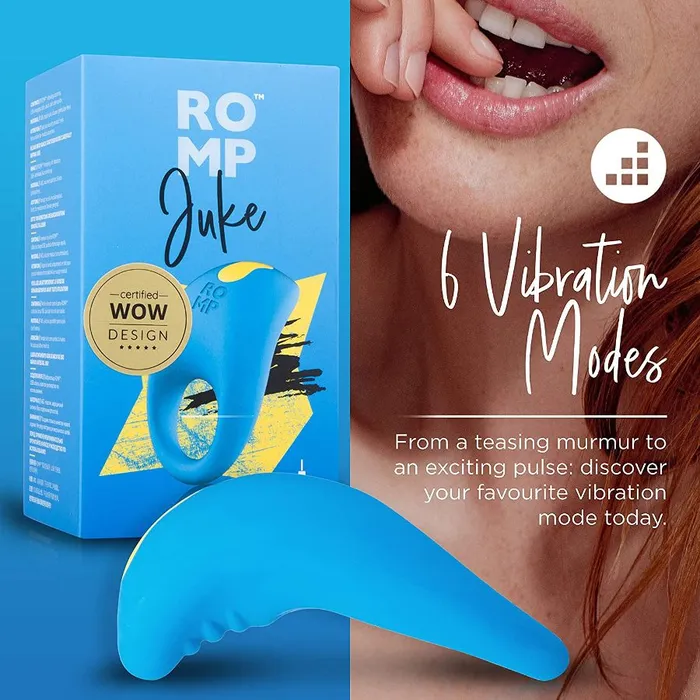 ROMP Male Sex Toys ROMP Juke vibrating longlasting cock ring