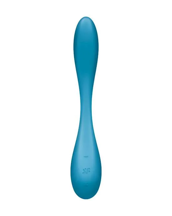 Satisfyer Vibrators Satisfyer Gspot Flex 5 Connect App Lilac Petrol 77 Inch