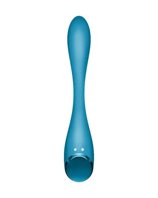 Satisfyer Vibrators Satisfyer Gspot Flex 5 Connect App Lilac Petrol 77 Inch