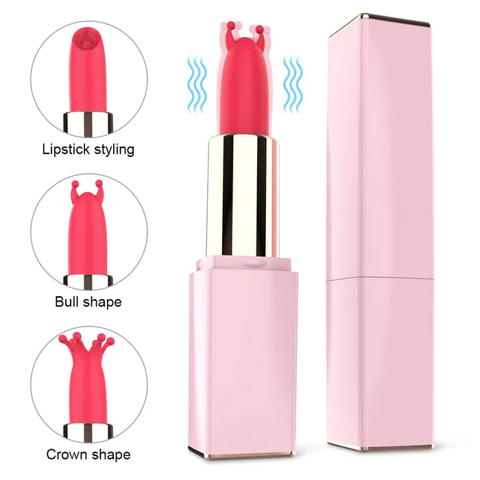 SHD Female Sex Toys Lipsticks Vibrator Secret Bullet Vibrator Gspot Massage Sex Toys For Woman Masturbator