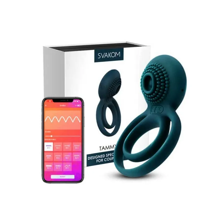 SVAKOM Tammy Pro Double Ring couples vibrator with APP SVAKOM Female Sex Toys