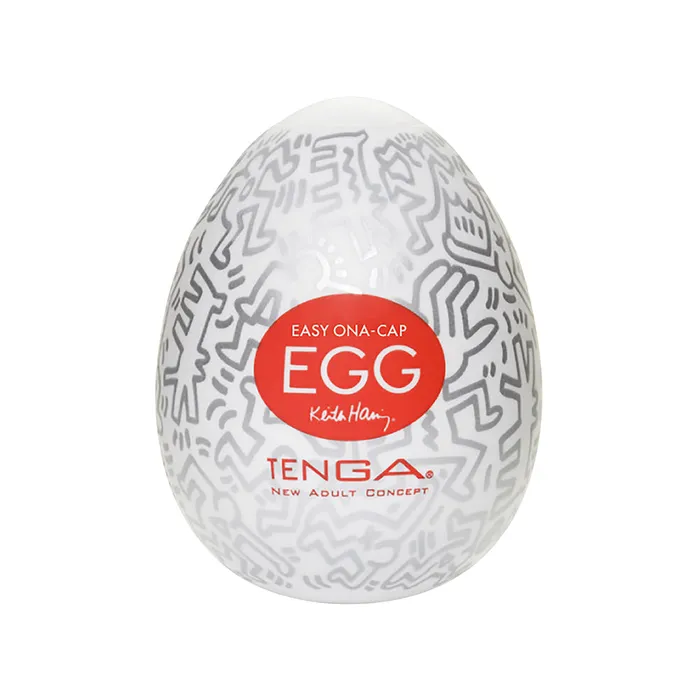 TENGA Female Sex Toys Tenga Keith Haring Egg Party