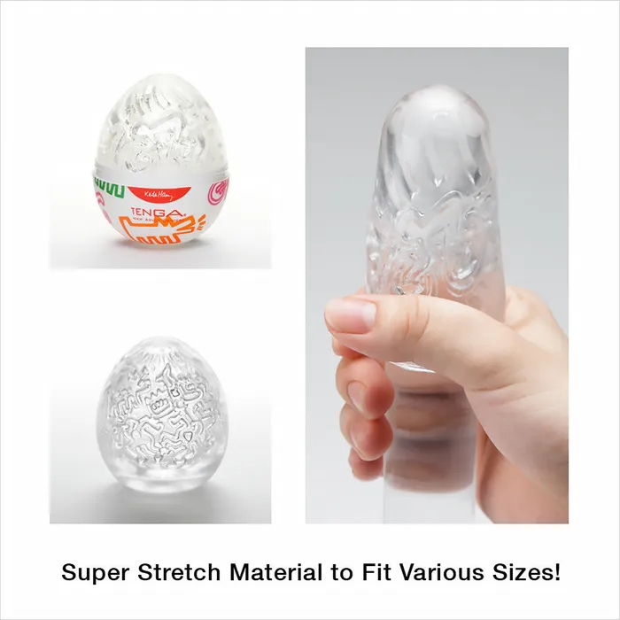 TENGA Female Sex Toys Tenga Keith Haring Egg Party
