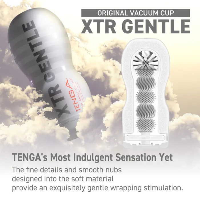 TENGA Male Sex Toys ORIGINAL VACUUM CUP EXTRA GENTLE