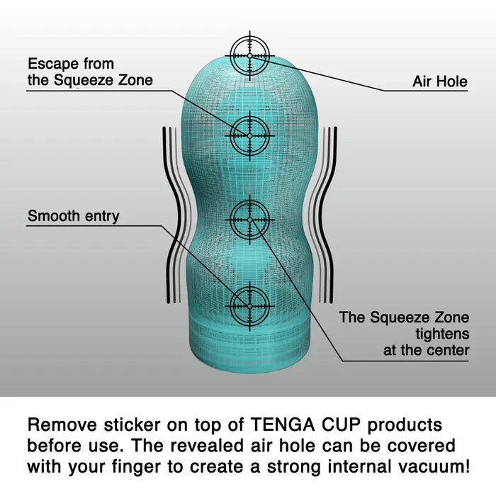 TENGA Male Sex Toys ORIGINAL VACUUM CUP EXTRA GENTLE