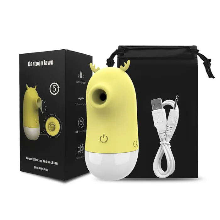 Touch Honey Male Sex Toys Lovely Clit Sucker and Vibrating Tongue Licker C5